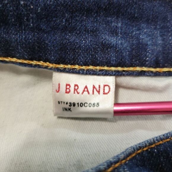 J Brand Jeans Size 27 W30"xL29 J Brand Skinny Jeans Ankle Jeans Blue Denim Pants - Picture 7 of 8